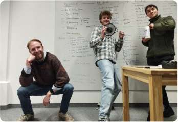 Oliver, Tim und Sean