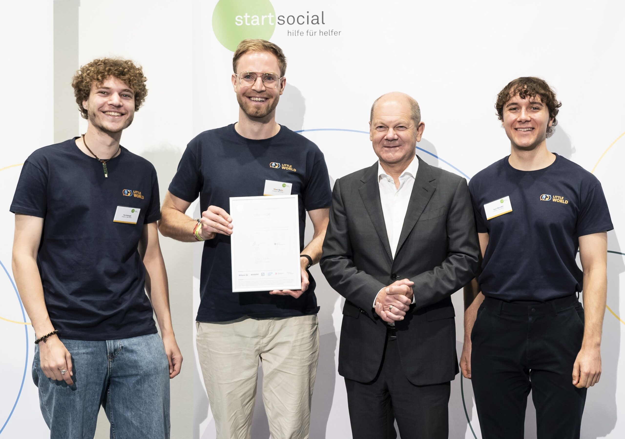 Little World schafft es unter die Top 25 der startsocial Stipendiaten