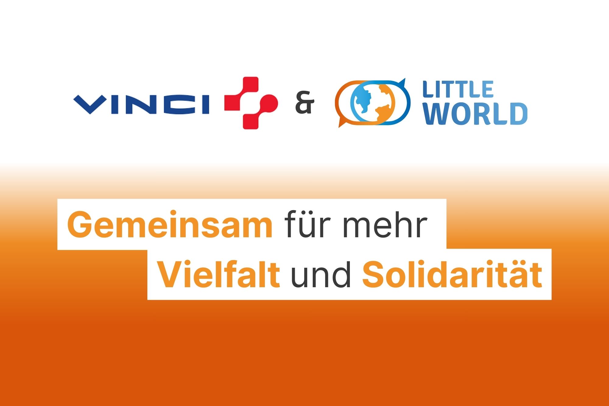 Gemeinsam mit VINCI für mehr Vielfalt und Solidarität